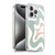 Kierkegaard Design Studio Retro Abstract Patterns Celadon Sage Swirl Soft Gel Case for Apple iPhone 15 Pro & MagSafe