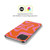 Kierkegaard Design Studio Retro Abstract Patterns Hot Pink Orange Swirl Soft Gel Case for Apple iPhone 15 Pro