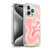 Kierkegaard Design Studio Retro Abstract Patterns Soft Pink Liquid Swirl Soft Gel Case for Apple iPhone 15 Pro & MagSafe
