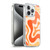 Kierkegaard Design Studio Retro Abstract Patterns Tangerine Orange Tone Soft Gel Case for Apple iPhone 15 Pro & MagSafe