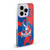 Crystal Palace FC Crest Red And Blue Marble Soft Gel Case for Apple iPhone 14