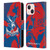 Crystal Palace FC Crest Red And Blue Marble Leather Book Wallet Case Cover For Apple iPhone 13 Mini