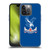 Crystal Palace FC Crest Plain Soft Gel Case for Apple iPhone 14 Pro