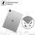 Arizona State University ASU Arizona State University Black And White Marble Soft Gel Case for Apple iPad 10.2 2019/2020/2021