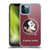 Florida State University FSU Florida State University Plain Soft Gel Case for Apple iPhone 12 Pro Max & MagSafe