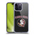 Florida State University FSU Florida State University Campus Logotype Soft Gel Case for Apple iPhone 14 Pro Max