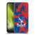 Crystal Palace FC Crest Red And Blue Marble Soft Gel Case for Motorola Moto E6s (2020)
