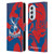 Crystal Palace FC Crest Red And Blue Marble Leather Book Wallet Case Cover For Motorola Edge X30