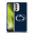 Pennsylvania State University PSU The Pennsylvania State University Football Jersey Soft Gel Case for Motorola Moto G52