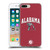 University Of Alabama UA The University Of Alabama Campus Logotype Soft Gel Case for Apple iPhone 7 Plus / iPhone 8 Plus