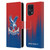 Crystal Palace FC Crest Halftone Leather Book Wallet Case Cover For OPPO Find X5