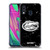University Of Florida UF University Of Florida Black And White Marble Soft Gel Case for Samsung Galaxy A40 (2019)