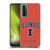 University Of Illinois U Of I University Of Illinois Campus Logotype Soft Gel Case for Huawei P Smart (2021)