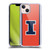 University Of Illinois U Of I University Of Illinois Football Jersey Soft Gel Case for Apple iPhone 13