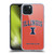 University Of Illinois U Of I University Of Illinois Campus Logotype Soft Gel Case for Apple iPhone 15 Plus