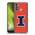 University Of Illinois U Of I University Of Illinois Football Jersey Soft Gel Case for Motorola Moto G60 / Moto G40 Fusion