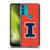 University Of Illinois U Of I University Of Illinois Football Jersey Soft Gel Case for Motorola Moto G71 5G