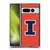 University Of Illinois U Of I University Of Illinois Football Jersey Soft Gel Case for Google Pixel 7 Pro