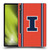 University Of Illinois U Of I University Of Illinois Football Jersey Soft Gel Case for Samsung Galaxy Tab S8 Plus