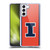 University Of Illinois U Of I University Of Illinois Football Jersey Soft Gel Case for Samsung Galaxy S21+ 5G