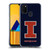 University Of Illinois U Of I University Of Illinois Distressed Look Soft Gel Case for Samsung Galaxy M30s (2019)/M21 (2020)