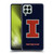 University Of Illinois U Of I University Of Illinois Distressed Look Soft Gel Case for Samsung Galaxy M53 (2022)