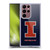 University Of Illinois U Of I University Of Illinois Distressed Look Soft Gel Case for Samsung Galaxy S22 Ultra 5G