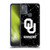 University of Oklahoma OU The University of Oklahoma Black And White Marble Soft Gel Case for Motorola Moto G50