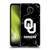 University of Oklahoma OU The University of Oklahoma Black And White Marble Soft Gel Case for Nokia C10 / C20