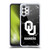 University of Oklahoma OU The University of Oklahoma Black And White Marble Soft Gel Case for Samsung Galaxy A13 (2022)