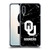 University of Oklahoma OU The University of Oklahoma Black And White Marble Soft Gel Case for Samsung Galaxy A90 5G (2019)