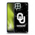 University of Oklahoma OU The University of Oklahoma Black And White Marble Soft Gel Case for Samsung Galaxy M53 (2022)
