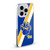 University Of Pittsburgh University Of Pittsburgh Stripes Soft Gel Case for Apple iPhone 14 Plus
