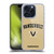 Vanderbilt University Vandy Vanderbilt University Campus Logotype Soft Gel Case for Apple iPhone 15 Pro