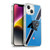 NFL Carolina Panthers Logo Stripes Soft Gel Case for Apple iPhone 14