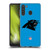 NFL Carolina Panthers Logo Plain Soft Gel Case for Samsung Galaxy A21 (2020)