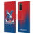 Crystal Palace FC Crest Halftone Leather Book Wallet Case Cover For Samsung Galaxy S20 / S20 5G