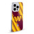 NFL Washington Football Team Artwork Stripes Soft Gel Case for Apple iPhone 13