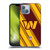 NFL Washington Football Team Artwork Stripes Soft Gel Case for Apple iPhone 14