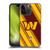 NFL Washington Football Team Artwork Stripes Soft Gel Case for Apple iPhone 15 Pro Max