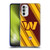 NFL Washington Football Team Artwork Stripes Soft Gel Case for Motorola Moto G52