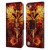 Ruth Thompson Dragons Flameblade Leather Book Wallet Case Cover For Apple iPod Touch 5G 5th Gen