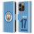 Manchester City Man City FC 2023/24 Players Home Kit Kevin De Bruyne Leather Book Wallet Case Cover For Apple iPhone 14 Pro