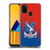 Crystal Palace FC Crest Halftone Soft Gel Case for Samsung Galaxy M30s (2019)/M21 (2020)
