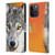 Aimee Stewart Animals Autumn Wolf Leather Book Wallet Case Cover For Apple iPhone 15 Pro