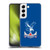 Crystal Palace FC Crest Plain Soft Gel Case for Samsung Galaxy S22 5G