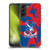 Crystal Palace FC Crest Red And Blue Marble Soft Gel Case for Samsung Galaxy S22+ 5G