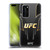 UFC Logo Black Gold Jersey Soft Gel Case for Huawei P40 5G