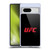 UFC Logo Black Red Soft Gel Case for Google Pixel 7