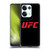 UFC Logo Black Red Soft Gel Case for OPPO Reno8 Pro